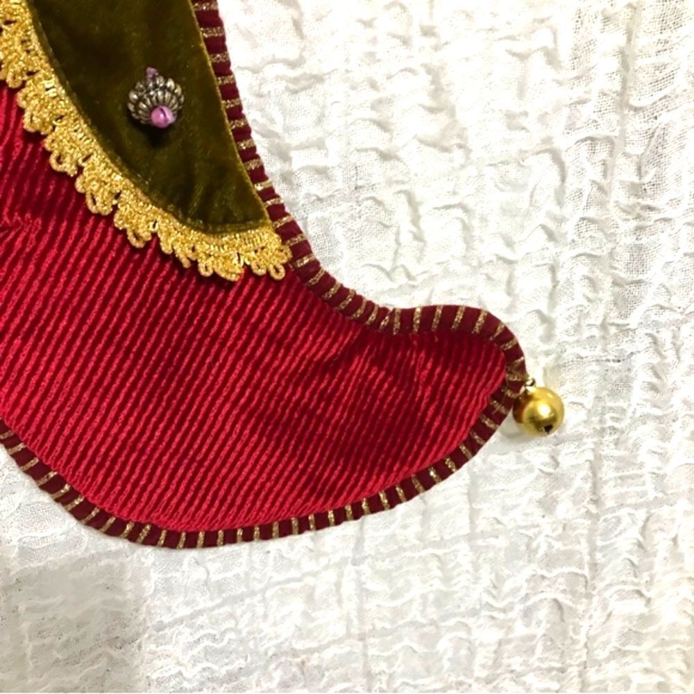 Luxurious Red Christmas Stocking - Picture 6 of 15